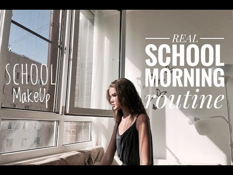 My REAL school morning routine ||