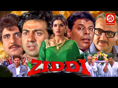 Ziddi (1997) Full Hindi Movie | Sunny Deol Raveena Tandon Anupam Kher Raj Babbar | Hindi Movies