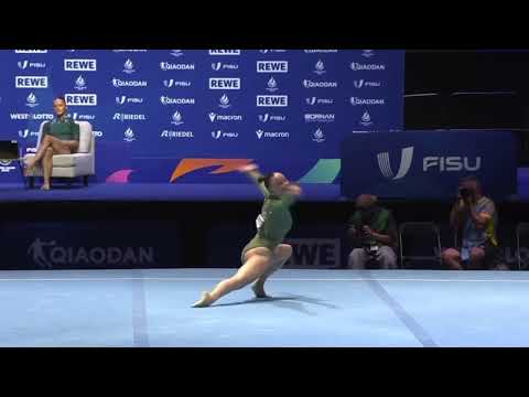 🥉 Jade Vansteenkiste 🇧🇪 FX EF 13.266 2025 World University Games