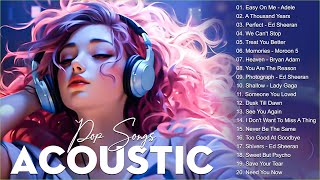 Sweet Cover English Acoustic Love Songs 2024 🌈 Top English Acoustic Piano Love Songs 2024