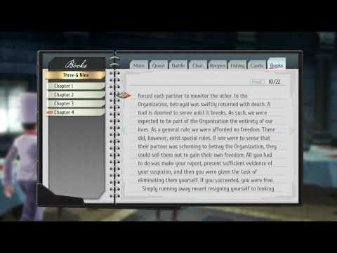 Trails of Cold Steel IV Playthrough 67 Reading Chapter 4 of Three & Nine