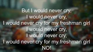 Allister - Freshman girl (tekst lyrics)