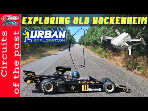 Old Hockenheim Today 2023 - Exploring the old Hockenheimring by Foot and by Drone