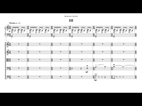 Roberto Di Marino - Bandoneon Concerto (3rd mov)