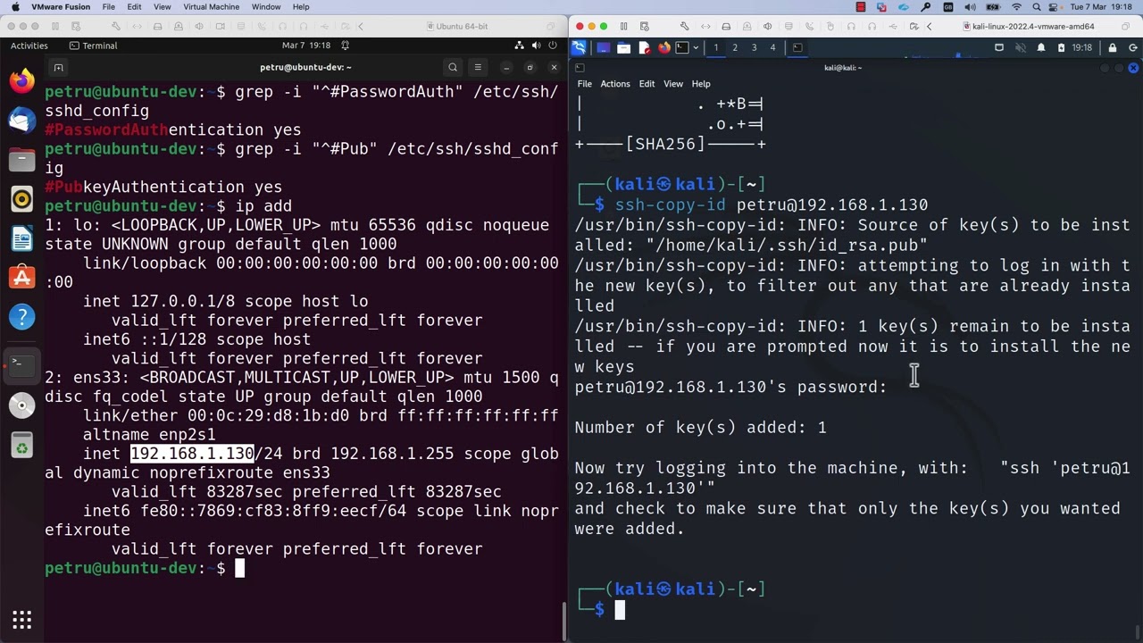 SSH Key Based Authentication