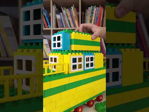 This boat can't move, I'll make you another boat out of Lego #family #lego #boat #shorts