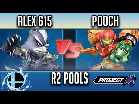 Alex 615 (Wolf) vs Pooch (Samus) - Smash 'N' Splash 3 PM Round 2 Pools