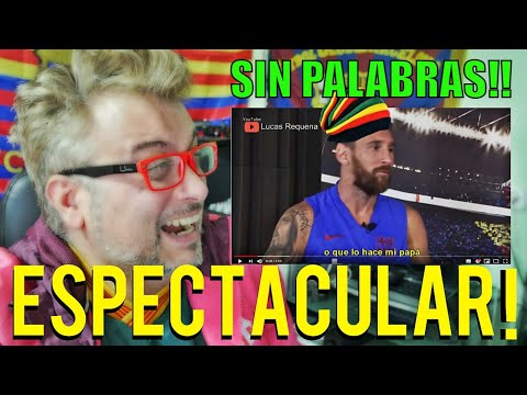 😱🎶EL SUEÑO DE LEO MESSI😆💥 | 😍REACCIÓN BRUTAL FCBUTV👂👀 | CREADOR LUCAS REQUENA