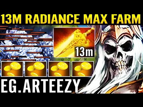 ARTEEZY [Wraith King] 13m Radiance + Phrase Boot WTF Insane Speed Fast Farm 7.29 Dota 2 Pro Guide