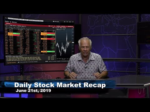 June 21st, 2019 Daily Stock Market Recap with Tom O'Brien