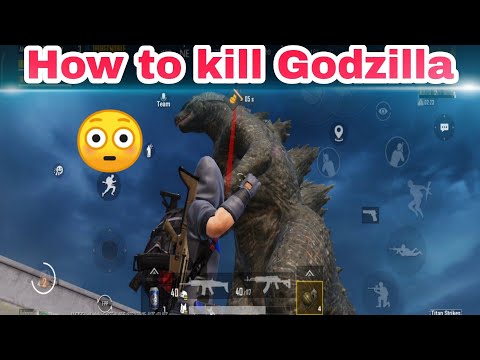 Master plan to kill Godzilla easily🔥|| Godzilla vs Kong PubG mobile || PubG new Update