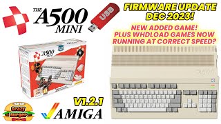 A500 Mini Firmware Update Dec 2023! V1.2.1 - New Game Added plus Games Now Running At Correct Speed?
