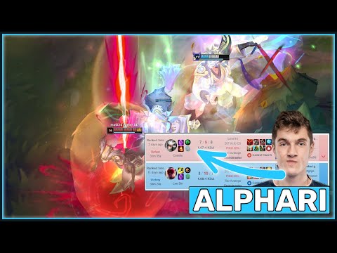 Alphari's last game in EUW...  [TRACKING THE PROS]