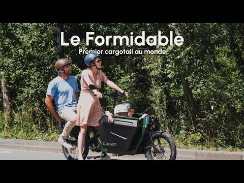 Le Formidable : vélo cargo électrique et longtail fabriqué en France.