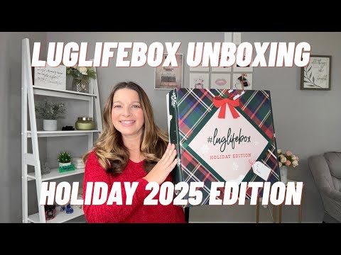 LugLifeBox Unboxing Holiday 2025 Edition | Surprise Holiday Box #lug