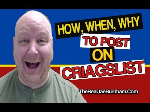 How When Where To Effectively Post On Craigslist Without Getting Flagged