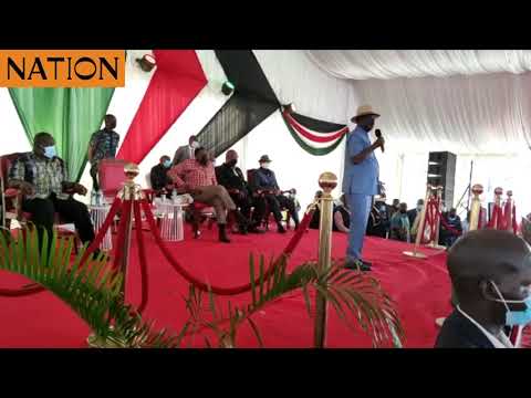  Raila Odinga: I will work with CS Matiangi, Governor James Ongwa