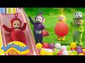 Teletubbies Po Loves Sliding Sensory Play Getting Unstuck 30 MIN Compilation Full Episodes