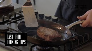 Skottsberg Cooking with lightweight Cast Iron / Steak