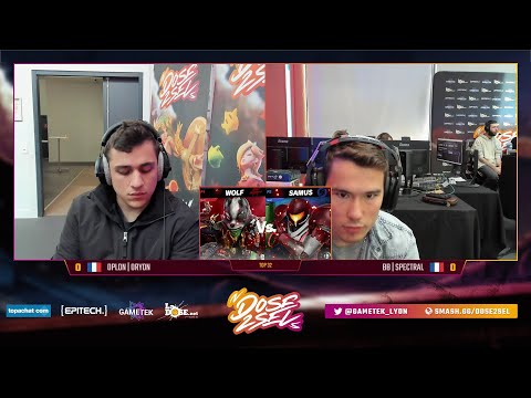 DOSE2SEL IS BACK ! Winners Top 8 Qualifier - Oplon | Oryon (Wolf) Vs. Spectral (Samus,Dark Samus)
