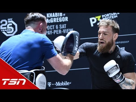 Conor McGregor's FULL UFC 229 Open Workout