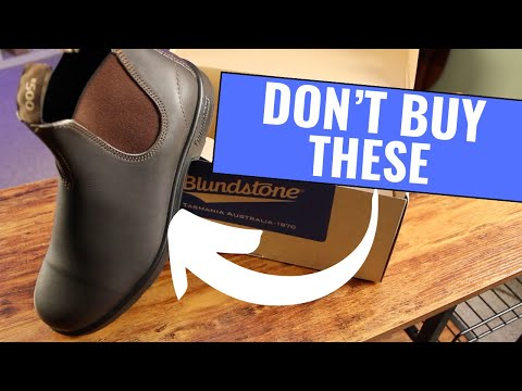 Blundstone Boots Review - 500 vs. 550