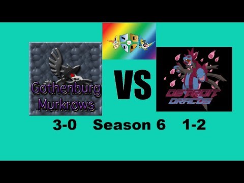 NPBL - Season 6 Week 4 - Gothenburg Murkrows VS Detroit Dracos