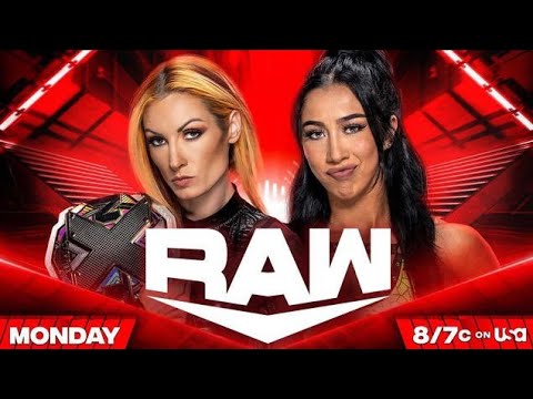 WWE Raw Indi Hartwell VS Becky Lynch Full Match