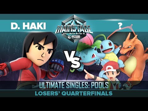 Leo D. Haki vs ? - Losers Quarterfinals: Ultimate Singles Pools - Mainstage | Mii Fighter vs PT