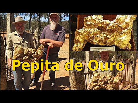 A maior pepita de ouro da história pesava incríveis 72 kg