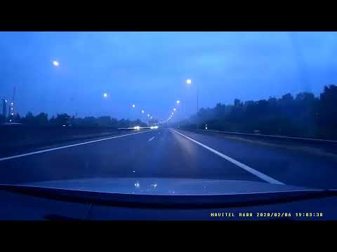 Dashcam timelapse Ostrava - Praha