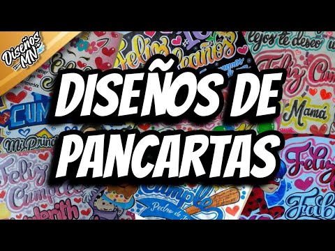 Diseños de PANCARTAS de Cumpleaños, Bienvenidos, San Valentín... (Banners) | MNArte