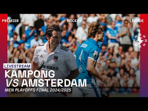 Field Hockey Playoffs Final 🏆 KAM - AMS 🏑 Tulp Hoofdklasse Men ‘24/’25 | Livestream