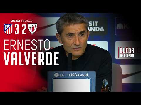 Imagen de portada del video 🎙Ernesto Valverde | post Atlético de Madrid 3-2 Athletic Club | LaLiga EA Sports 2025/26 32.J