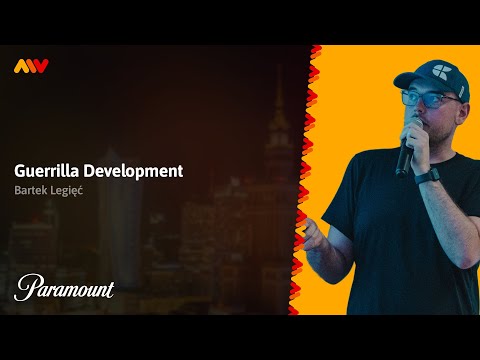 Bartek Legięć – Guerrilla Development | MOBILE WARSAW #98