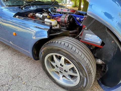 Thumbnail for TVR S2 290 - Engine bay and boot detail. by TVR