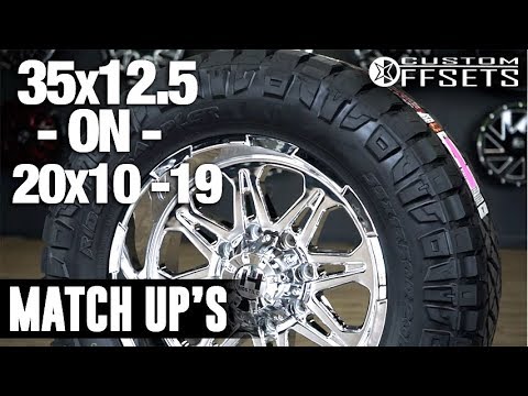 Custom Offsets Match Up: 35x12.5 on a 20x10 -19