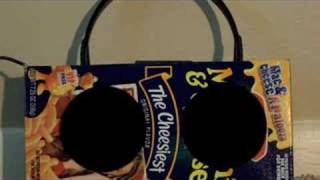 Kraft Macaroni and Cheese Speaker Box