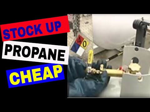 How to Stockpile Propane on the Cheap