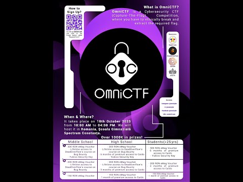 OmniCTF Individuals — $1,000+ Prize Pool | Beginner–Intermediate CTF