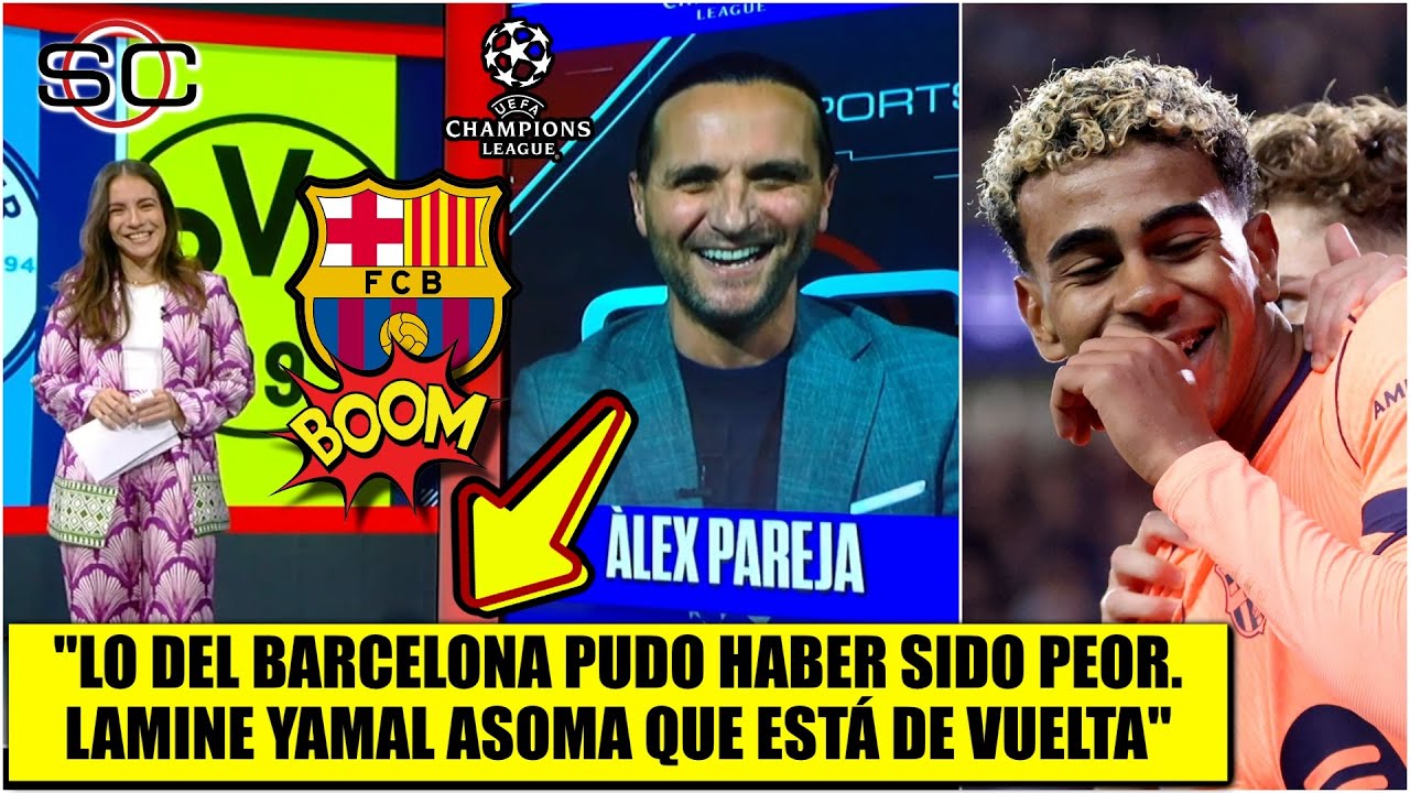 BARCELONA SE SALVÓ POR EL VAR pudo haber sido peor. LAMINE YAMAL dio destellos de luz | SportsCenter