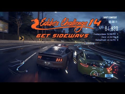 Need For Speed Eddie's Challenge 14 Get Sideways 4K 60fps Walkthrough Gameplay