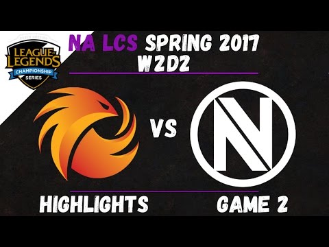 P1 vs NV Highlights Game 2 NA LCS 2017 Spring W2D2 Phoenix1 vs Team EnvyUs