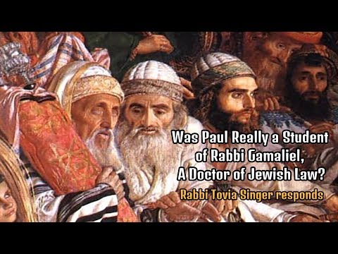 War Paulus wirklich ein Schüler von Rabbi Gamaliel, Doktor des jüdischen Rechts? Rabbi Singer ant...