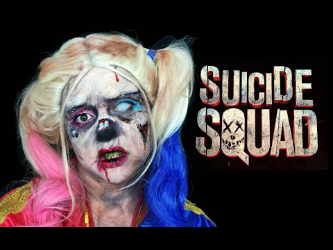 ZOMBIE HARLEY QUINN SUICIDE SQUAD MAKEUP TUTORIAL!