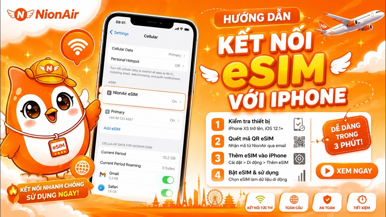 Phỏng vấn khách hàng sử dụng Esim NionAir tại Nhật Bản