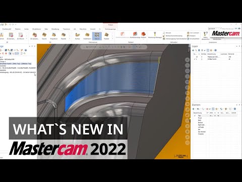 What`s New in Mastercam 2022: Neuer 5-Achs-Werkzeugweg 