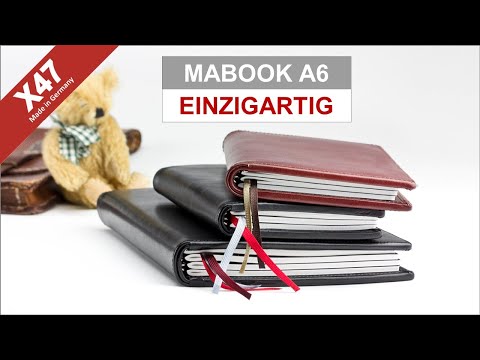 X47 MaBook A6 - Das Buch - Ein Notizbuch, wie es kein zweites gibt. (X47-07)