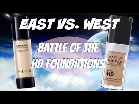MAKEUP FOREVER ULTRA HD vs. HERA HD FOUNDATION | Beauty Battle Breakdown Video