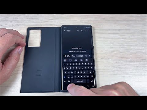 How to Add (Change) Keyboard Language to Text Messages on Samsung Galaxy S22, S22+, S22 Ultra